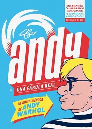ANDY.UNA FÁBULA REAL LA VIDA Y LA ÉPOCA DE ANDY WARHOL | 9788417125943 | TYPEX | Libreria Geli - Librería Online de Girona - Comprar libros en catalán y castellano