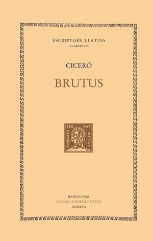 BRUTUS | 9788498591781 | CICERÓ | Libreria Geli - Librería Online de Girona - Comprar libros en catalán y castellano