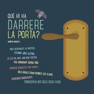 QUI HI HA DARRERA LA PORTA? | 9788468259703 | BARUZZI,AGNESE | Libreria Geli - Librería Online de Girona - Comprar libros en catalán y castellano
