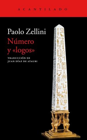NÚMERO Y "LOGOS" | 9788417346287 | ZELLINI,PAOLO | Libreria Geli - Librería Online de Girona - Comprar libros en catalán y castellano