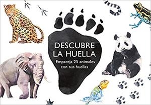 DESCUBRE LA HUELLA.EMPAREJA 25 ANIMALES CON SUS HUELLAS | 8425402274767 | Libreria Geli - Librería Online de Girona - Comprar libros en catalán y castellano