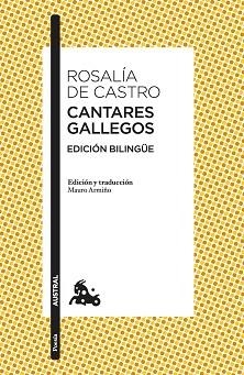 CANTARES GALLEGOS(EDICIÓN BILINGÜE) | 9788467054095 | DE CASTRO,ROSALÍA | Libreria Geli - Librería Online de Girona - Comprar libros en catalán y castellano