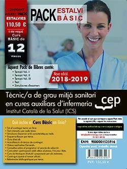 TÈCNIC/A DE GRAU MITJÀ SANITARI EN CURES AUXILIARS D'INFERMERIA(PACK ESTALVI.EDICIÓ 2018) | 9788413107493 |   | Libreria Geli - Librería Online de Girona - Comprar libros en catalán y castellano