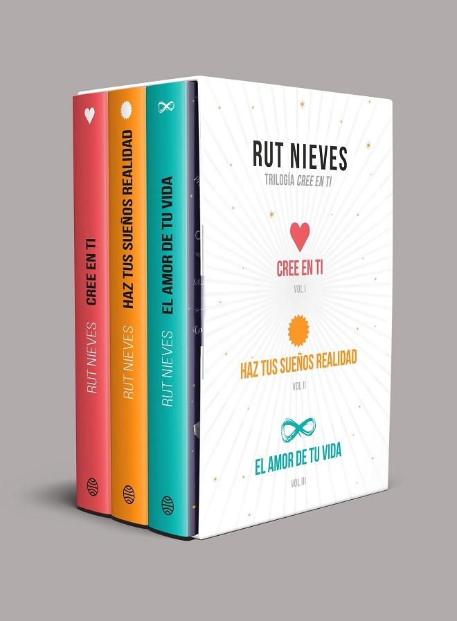 TRILOGÍA CREE EN TI(CREE EN TI/HAZ TUS SUEÑOS REALIDAD/EL AMOR DE TU VIDA) | 9788408196273 | NIEVES,RUT | Libreria Geli - Librería Online de Girona - Comprar libros en catalán y castellano
