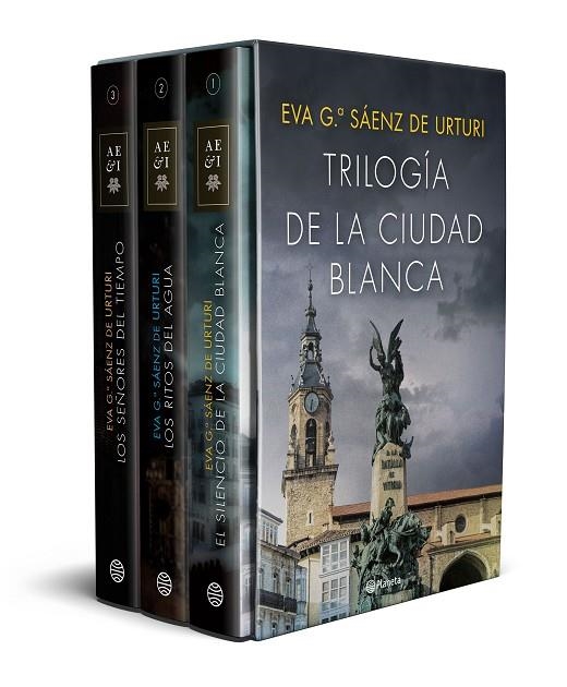 LA CIUDAD BLANCA(TRILOGIA.EL SILENCIO DE LA CIUDAD BLANCA/LOS RITOS DEL AGUA/LOS SEÑORES DEL TIEMPO) | 9788408196280 | GARCÍA SÁENZ DE URTURI,EVA | Libreria Geli - Librería Online de Girona - Comprar libros en catalán y castellano