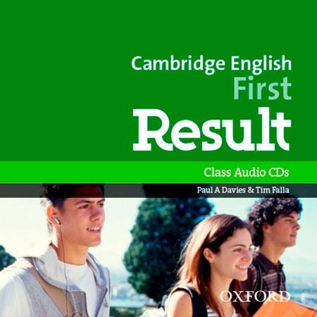 CAMBRIDGE ENGLISH FIRST RESULT(CLASS AUDIO CD.EDITION 2015) | 9780194512008 | DAVIES, PAUL A. | Libreria Geli - Librería Online de Girona - Comprar libros en catalán y castellano