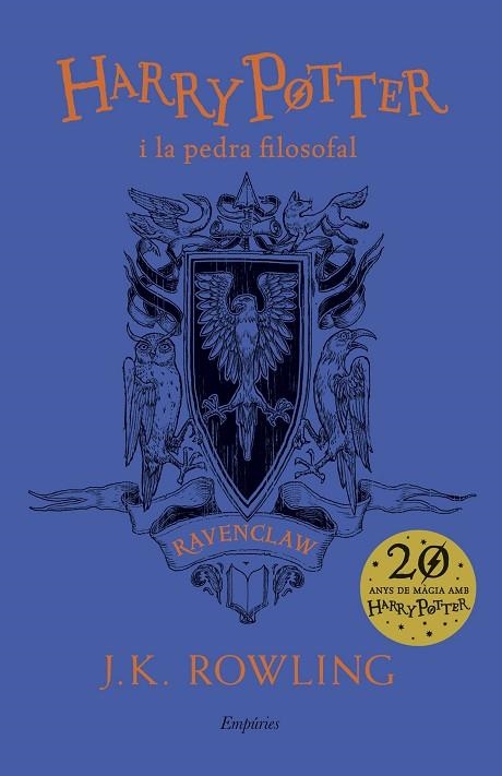 HARRY POTTER I LA PEDRA FILOSOFAL(RAVENCLAW) | 9788417016692 | ROWLING,J.K. | Libreria Geli - Librería Online de Girona - Comprar libros en catalán y castellano