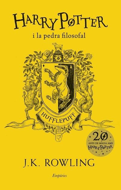 HARRY POTTER I LA PEDRA FILOSOFAL(HUFFLEPUFF) | 9788417016685 | ROWLING,J.K. | Libreria Geli - Librería Online de Girona - Comprar libros en catalán y castellano
