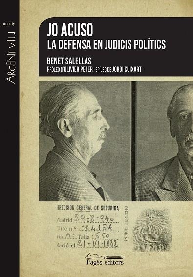 JO ACUSO.LA DEFENSA EN JUDICIS POLÍTICS | 9788413030432 | SALELLAS VILAR, BENET | Libreria Geli - Librería Online de Girona - Comprar libros en catalán y castellano