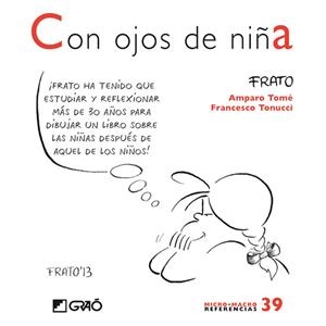 CON OJOS DE NIÑA | 9788499805191 | TOMÉ GONZÁLEZ,AMPARO/TONUCCI, FRANCESCO | Libreria Geli - Librería Online de Girona - Comprar libros en catalán y castellano
