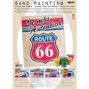 SAND PAINTING ROUTE 66 | 8437004930682 |   | Libreria Geli - Librería Online de Girona - Comprar libros en catalán y castellano
