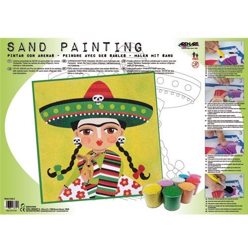 SAND PAINTING FRIDA 3 | 8437004931108 |   | Llibreria Geli - Llibreria Online de Girona - Comprar llibres en català i castellà