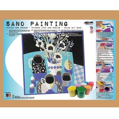 SAND PAINTING PAISAJE NAIF BLUE 1 | 8437004931177 |   | Llibreria Geli - Llibreria Online de Girona - Comprar llibres en català i castellà