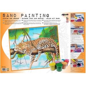 SAND PAINTING LEOPARDO | 8437004926777 |   | Libreria Geli - Librería Online de Girona - Comprar libros en catalán y castellano