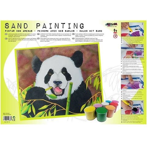 SAND PAINTING OSO PANDA | 8437004926784 |   | Llibreria Geli - Llibreria Online de Girona - Comprar llibres en català i castellà