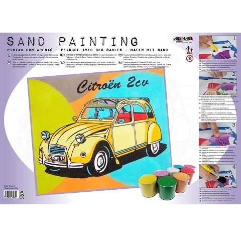 SAND PAINTING CITROEN 2CV | 8437004930644 | Llibreria Geli - Llibreria Online de Girona - Comprar llibres en català i castellà