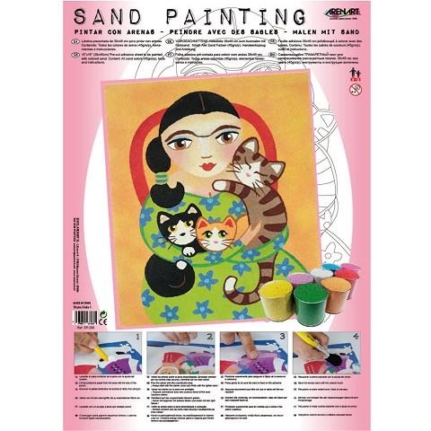 SAND PAINTING FRIDA 1 | 8437004931085 |   | Llibreria Geli - Llibreria Online de Girona - Comprar llibres en català i castellà