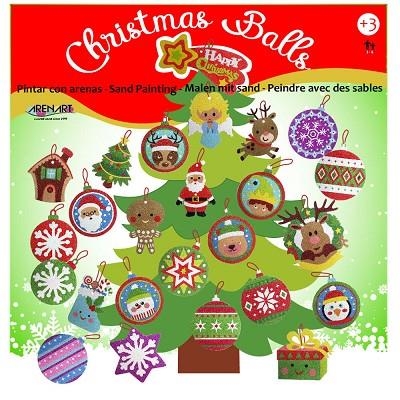 SAND PAINTING BOLAS NAVIDAD(PINTA Y JUEGA CON ARENAS) | 8437004931320 |   | Llibreria Geli - Llibreria Online de Girona - Comprar llibres en català i castellà