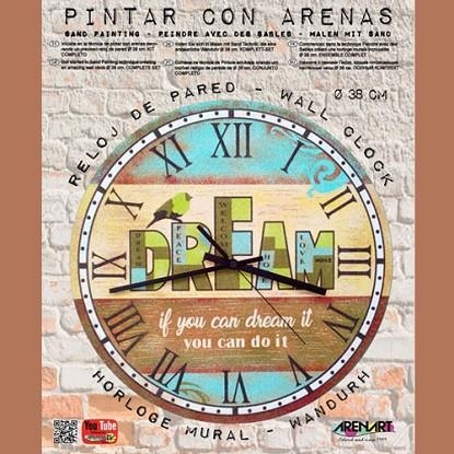SAND PAINTING RELOJ DREAM(38 X 38) | 8437004930767 |   | Llibreria Geli - Llibreria Online de Girona - Comprar llibres en català i castellà
