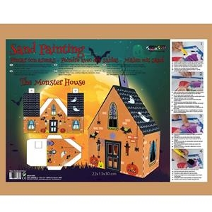 SAND PAINTING MONSTER HOUSE | 8437004931399 |   | Libreria Geli - Librería Online de Girona - Comprar libros en catalán y castellano