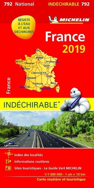 MAPA NATIONAL FRANCIA 2019 | 9782067236936 | V.V.A.A. | Libreria Geli - Librería Online de Girona - Comprar libros en catalán y castellano