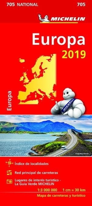 MAPA NATIONAL EUROPA(EDICION 2019) | 9782067236325 | Libreria Geli - Librería Online de Girona - Comprar libros en catalán y castellano