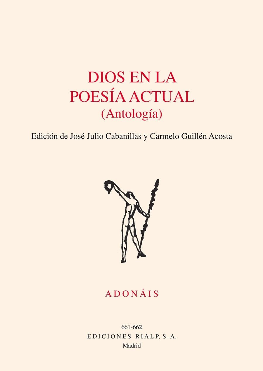 DIOS EN LA POESÍA ACTUAL(ANTOLOGÍA) | 9788432150470 |   | Libreria Geli - Librería Online de Girona - Comprar libros en catalán y castellano