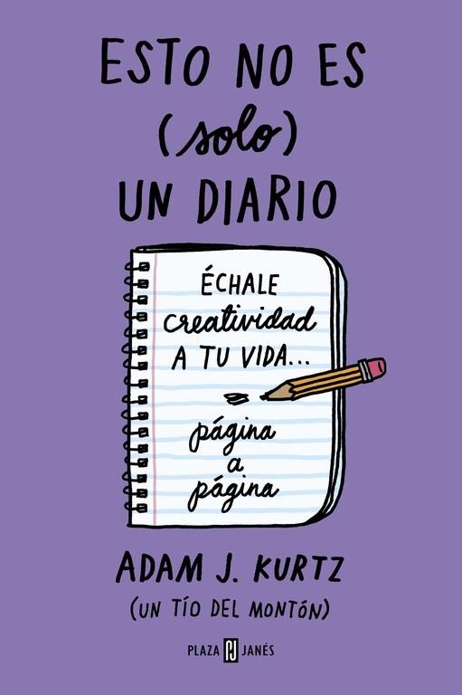 ESTO NO ES (SOLO) UN DIARIO,EN MORADO | 9788401023224 | KURTZ,ADAM J. | Llibreria Geli - Llibreria Online de Girona - Comprar llibres en català i castellà