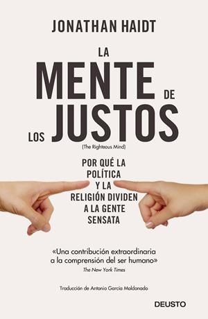 LA MENTE DE LOS JUSTOS | 9788423430093 | HAIDT,JONATHAN | Libreria Geli - Librería Online de Girona - Comprar libros en catalán y castellano