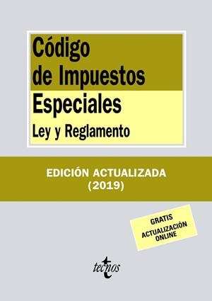 CÓDIGO DE IMPUESTOS ESPECIALES.LEY Y REGLAMENTO | 9788430975464 | Libreria Geli - Librería Online de Girona - Comprar libros en catalán y castellano