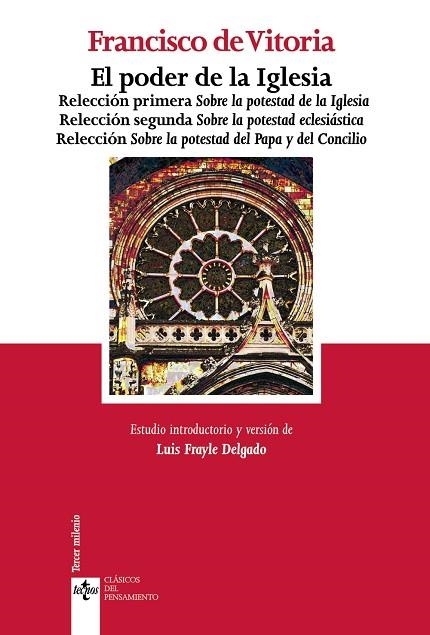 EL PODER DE LA IGLESIA | 9788430976089 | VITORIA,FRANCISCO  DE | Libreria Geli - Librería Online de Girona - Comprar libros en catalán y castellano