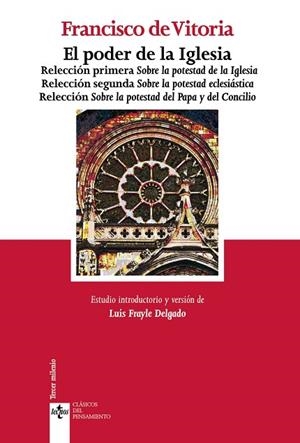 EL PODER DE LA IGLESIA | 9788430976089 | VITORIA,FRANCISCO  DE | Llibreria Geli - Llibreria Online de Girona - Comprar llibres en català i castellà