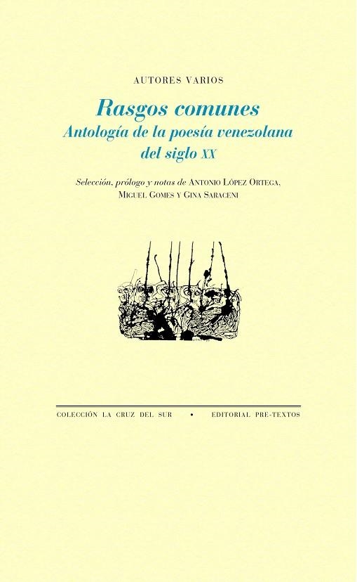 RASGOS COMUNES.ANTOLOGÍA DE LA POESÍA VENEZOLANA DEL SIGLO XX | 9788417143824 | V.V.A.A. | Libreria Geli - Librería Online de Girona - Comprar libros en catalán y castellano