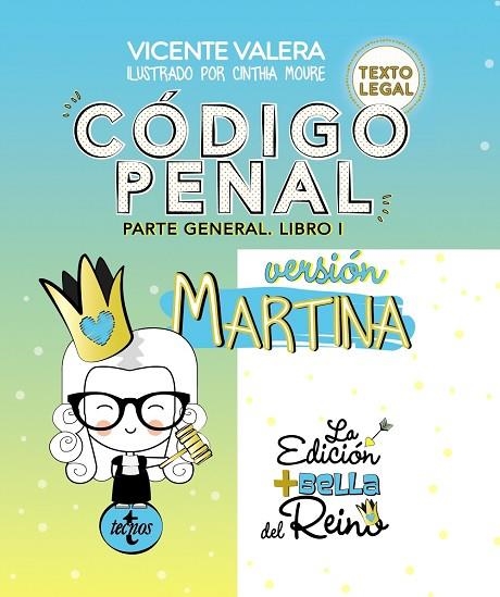 CÓDIGO PENAL.PARTE GENERAL.LIBRO 1(VERSION MARTINA) | 9788430976188 | VALERA,VICENTE | Llibreria Geli - Llibreria Online de Girona - Comprar llibres en català i castellà