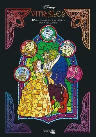 ARTETERAPIA.VITRALES DISNEY.12 DIBUJOS ANTIESTRÉS.RASCA Y DESCUBRE | 9788417240837 | V.V.A.A. | Llibreria Geli - Llibreria Online de Girona - Comprar llibres en català i castellà