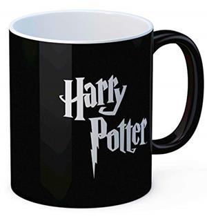 TAZA HARRY POTTER.NEGRA Y BLANCA CERAMICA | 8435450206733 | Libreria Geli - Librería Online de Girona - Comprar libros en catalán y castellano