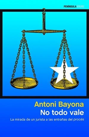 NO TODO VALE.LA MIRADA DE UN JURISTA A LAS ENTRAÑAS DEL PROCÉS | 9788499427904 | BAYONA,ANTONI | Libreria Geli - Librería Online de Girona - Comprar libros en catalán y castellano