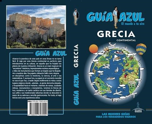 GRECIA CONTINENTAL(GUIA AZUL.EDICION 2019) | 9788417823009 | Libreria Geli - Librería Online de Girona - Comprar libros en catalán y castellano