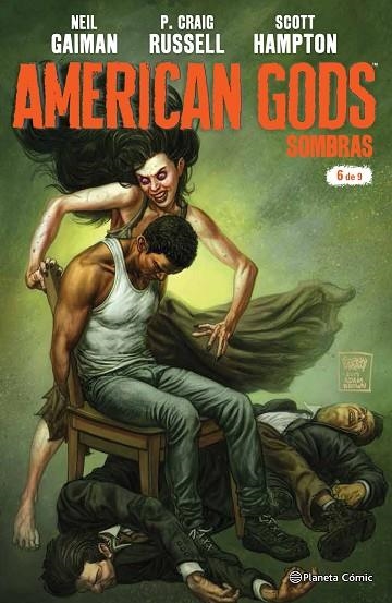 AMERICAN GODS SOMBRAS Nº 06/09 | 9788491465638 | GAIMAN,NEIL/CRAIG RUSSELL,PHILIP/HAMPTON,SCOTT | Libreria Geli - Librería Online de Girona - Comprar libros en catalán y castellano