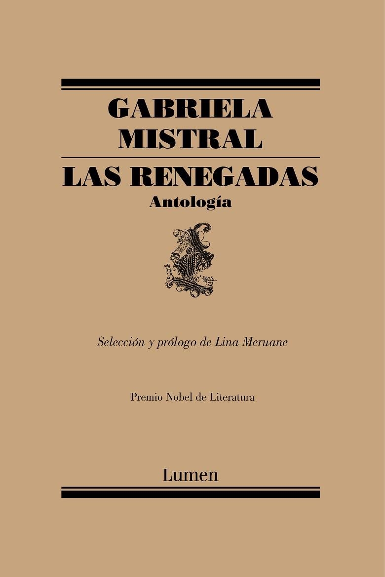 LAS RENEGADAS.ANTOLOGÍA | 9788426406101 | MISTRAL,GABRIELA | Libreria Geli - Librería Online de Girona - Comprar libros en catalán y castellano