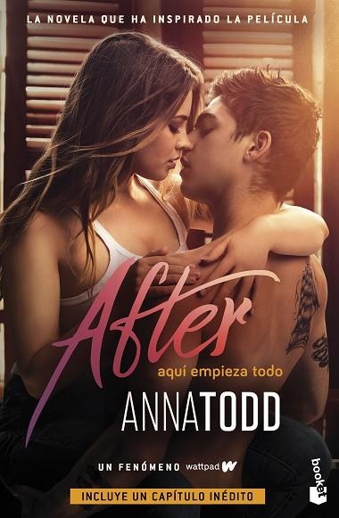 AFTER-1.AQUÍ EMPIEZA TODO | 9788408206248 | TODD,ANNA | Libreria Geli - Librería Online de Girona - Comprar libros en catalán y castellano