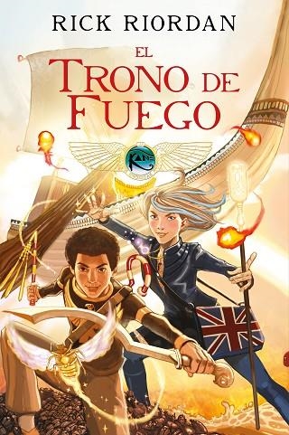 EL TRONO DE FUEGO(LAS CRÓNICAS DE LOS KANE | 9788417460891 | RIORDAN,RICK | Llibreria Geli - Llibreria Online de Girona - Comprar llibres en català i castellà