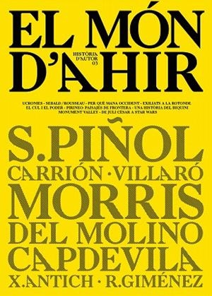 EL MON D'AHIR-3 | 9788416915958 | Libreria Geli - Librería Online de Girona - Comprar libros en catalán y castellano