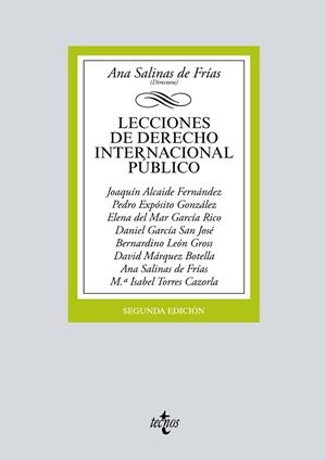 LECCIONES DE DERECHO INTERNACIONAL PÚBLICO(2ª EDICION 2019) | 9788430976508 | SALINAS DE FRÍAS, ANA/ALCAIDE FERNÁNDEZ, JOAQUÍN/EXPÓSITO GONZÁLEZ, PEDRO/GARCIA RICO, ELENA DEL MAR | Llibreria Geli - Llibreria Online de Girona - Comprar llibres en català i castellà