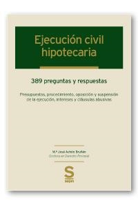 EJECUCIÓN CIVIL HIPOTECARIA | 9788417414498 | ACHÓN BRUÑÉN, MARÍA JOSÉ | Libreria Geli - Librería Online de Girona - Comprar libros en catalán y castellano