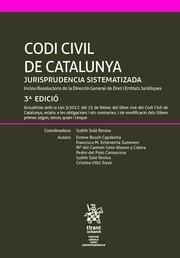 CODI CIVIL DE CATALUNYA.JURISPRUDENCIA SISTEMATIZADA(3ª EDICIÓ 2017) | 9788491690818 | BOSCH CAPDEVILA, ESTEVE | Llibreria Geli - Llibreria Online de Girona - Comprar llibres en català i castellà