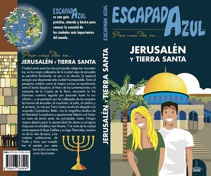 JERUSALÉN Y TIERRAS SANTAS(GUÍA ESCAPADA AZUL.EDICIÓN 2019) | 9788417368494 | V.V.A.A. | Llibreria Geli - Llibreria Online de Girona - Comprar llibres en català i castellà