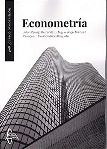 ECONOMETRÍA.TEORÍA Y APLICACIONES CON GRETL | 9788416806911 |   | Llibreria Geli - Llibreria Online de Girona - Comprar llibres en català i castellà