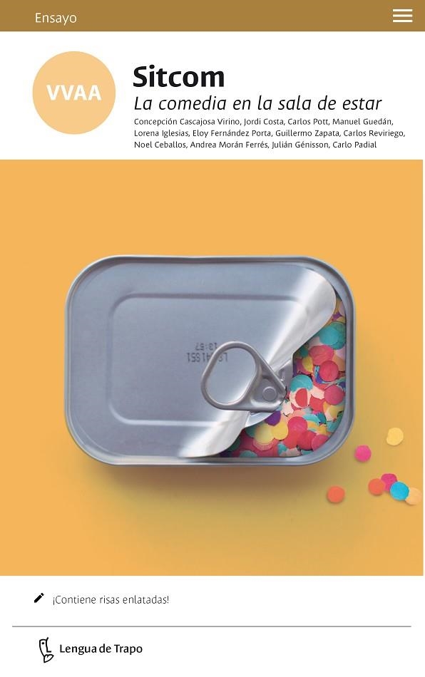 SITCOM.LA COMEDIA EN LA SALA DE ESTAR | 9788483812327 | A.A.D.D. | Libreria Geli - Librería Online de Girona - Comprar libros en catalán y castellano