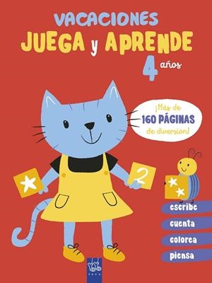 VACACIONES.JUEGA Y APRENDE.4 AÑOS | 9788408206064 | Llibreria Geli - Llibreria Online de Girona - Comprar llibres en català i castellà